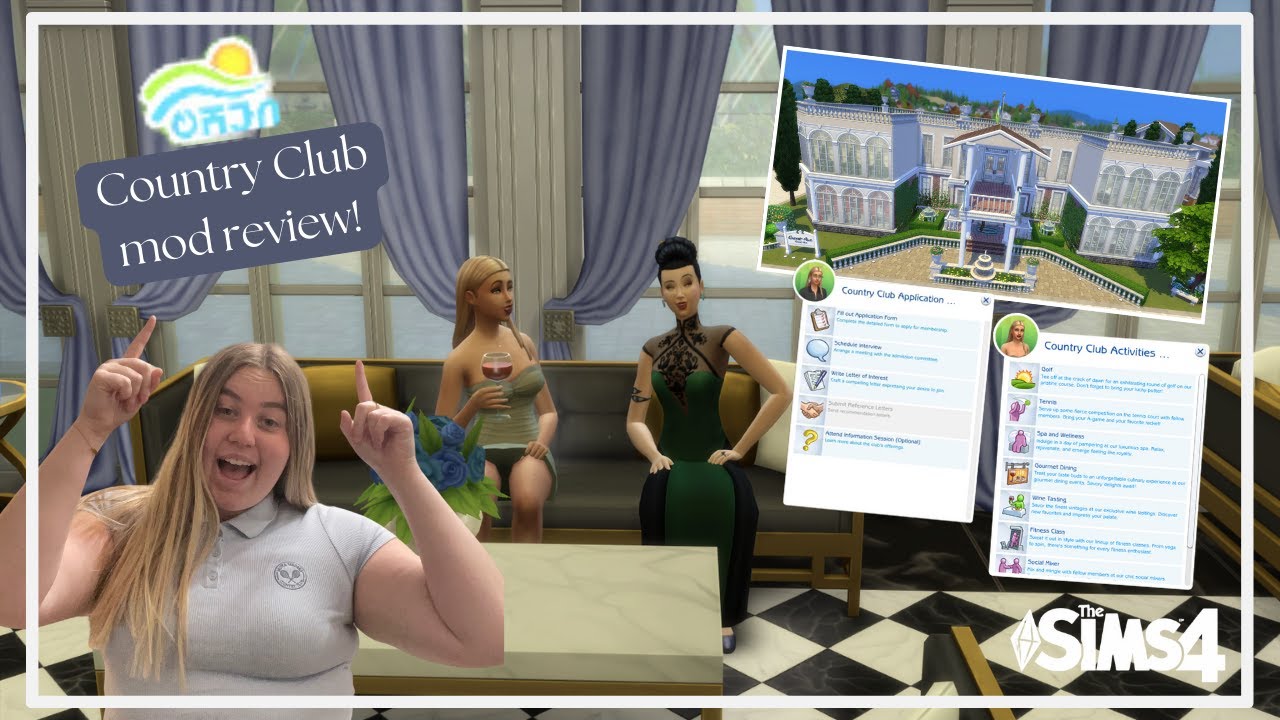 Level Up Your Sims' Social Status With Country Club Membership In The Sims 4!