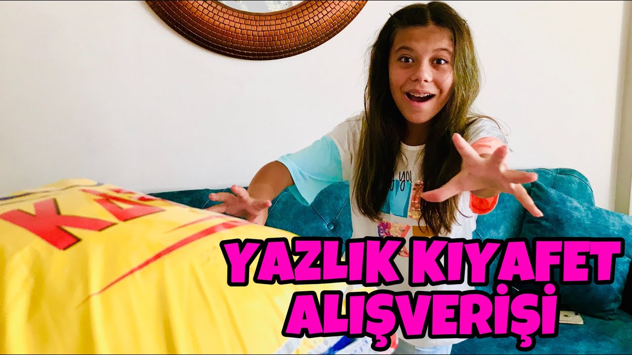 Tatil D&ouml;n&uuml;ş&uuml; Yaz İ&ccedil;in Alışveriş. Online Alışveriş Kargolarım Geldi. Sevimli Kardeşler Tv