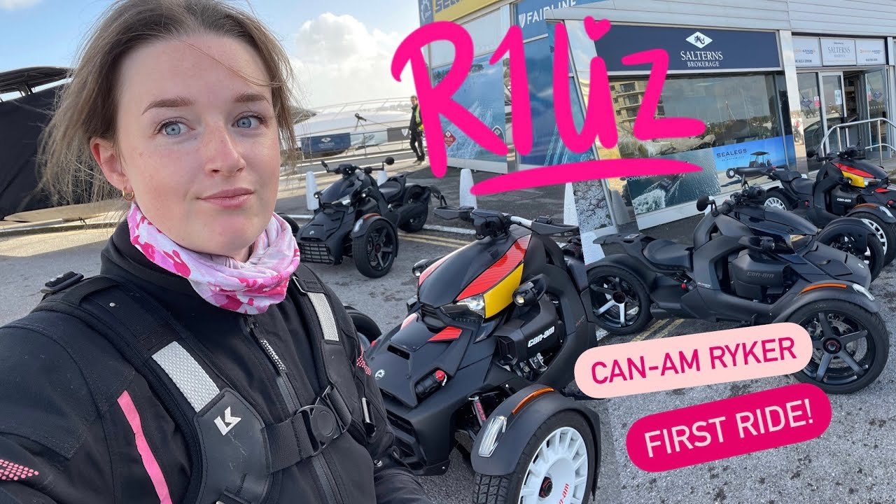R1Liz - Can-Am Ryker - Первая поездка!