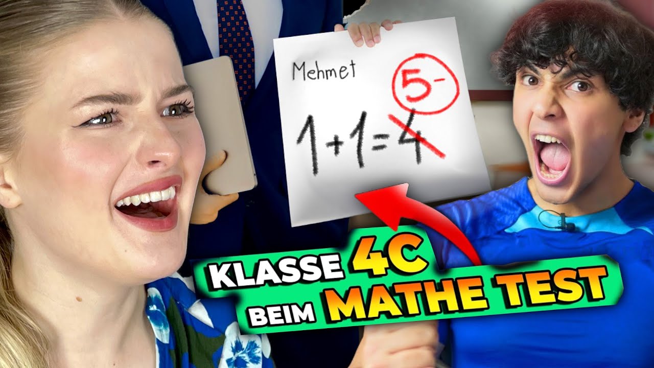 Die KLASSE 4C eskaliert beim MATHE TEST 😳😂 - LiDiRo reagiert #lidiro #mohi