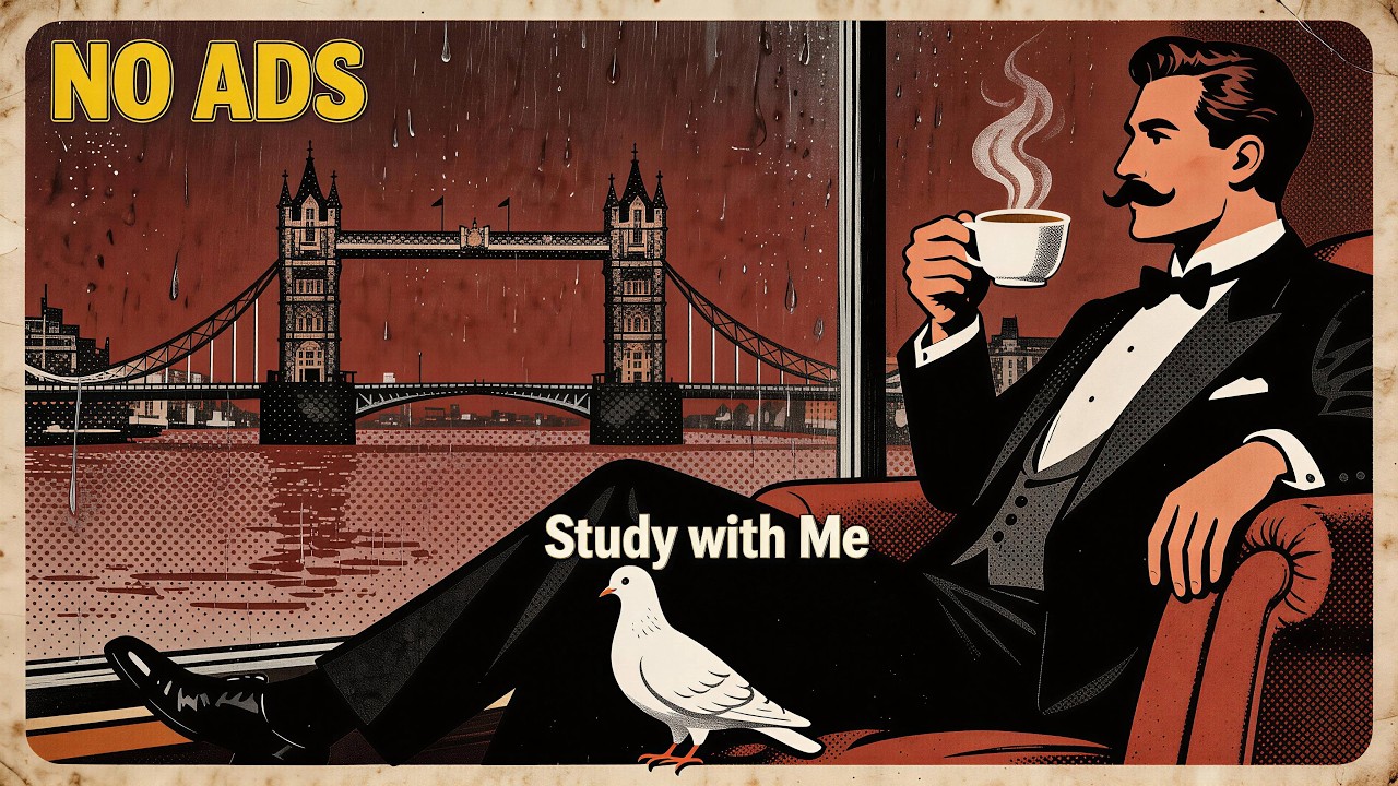 SouthbLondon Southbank Coffee Jazz ☕ Rainy Day Ambience for Concentrationank Coffee---Cool Jazz