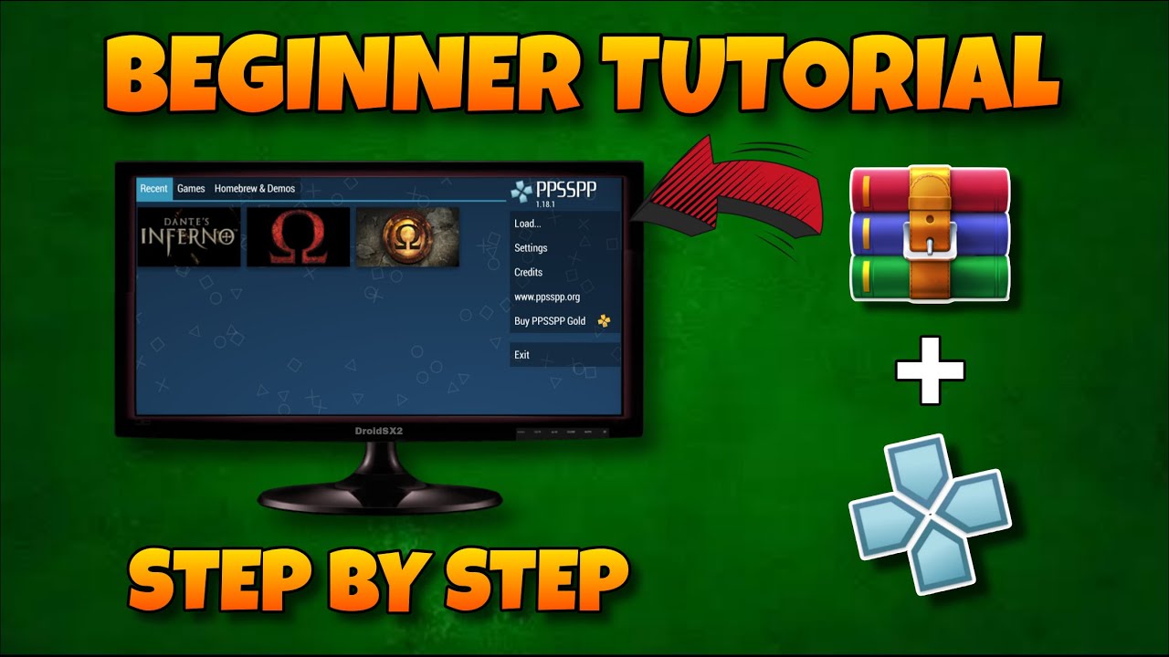 How to Setup PPSSPP Emulator on PC/Laptop (2025) | Play PSP Games on Computer