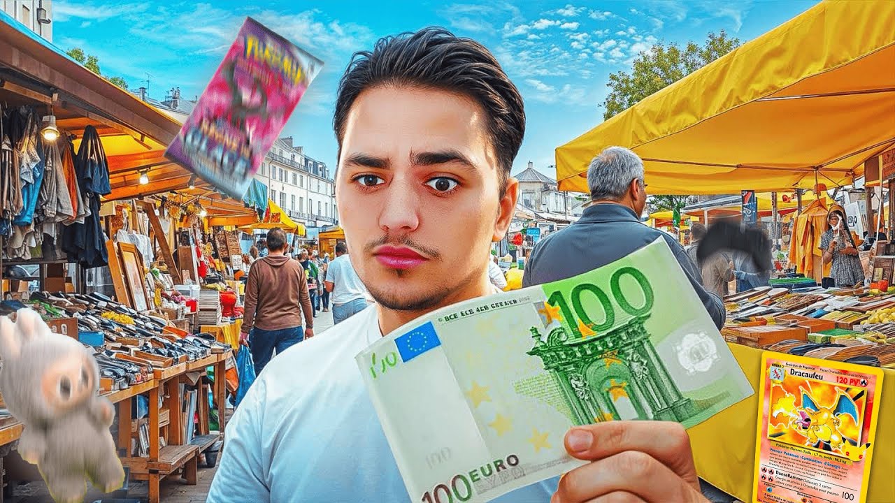 J’ai Fouillé la 2ᵉ Plus Grande Brocante de France (Pokémon,Labubu..)