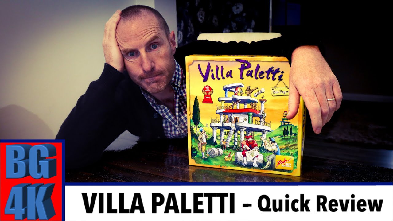 Villa Paletti - Board Game Review - Still Worth Playing?