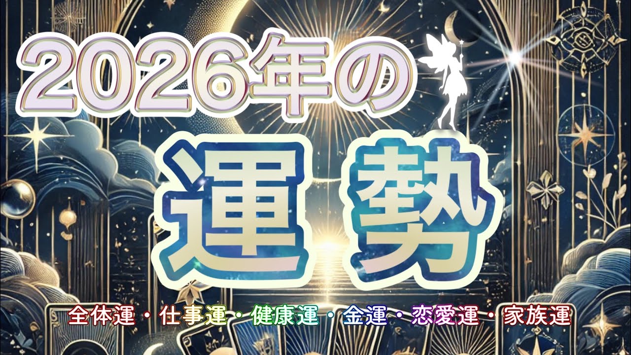 🕊 【2026年の運勢】これからの一年、何が動き出す？