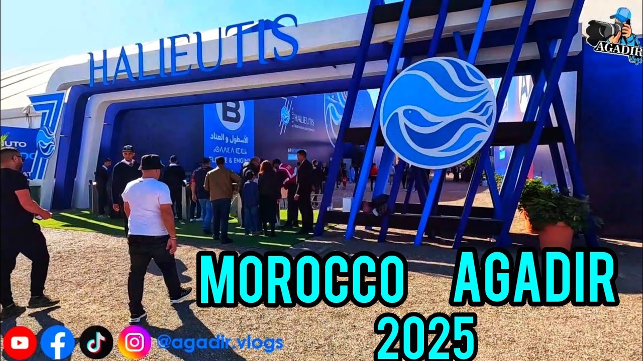 مدينة أكادير تستضيف المعرض الدولي أليوتيس للصيد البحري جولة لإستكشاف آخر التقنيات والمعدات البحرية