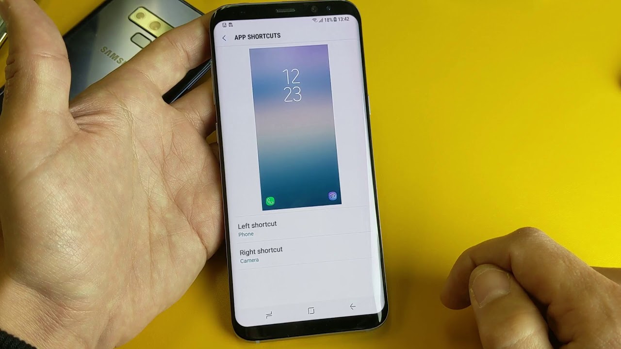 Galaxy S8/S8+: Как УБРАТЬ/ИЗМЕНИТЬ иконки камеры или телефона на экране блокировки
