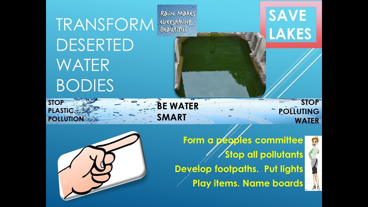 Rejuvenation of Water bodies | Transforming Lakes| Save water| Rajendra Kalbavi