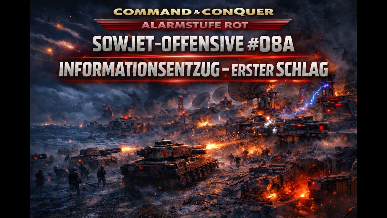 Command & Conquer Alarmstufe Rot Remastered – Sowjets #08A | 4K Deutsch Gameplay