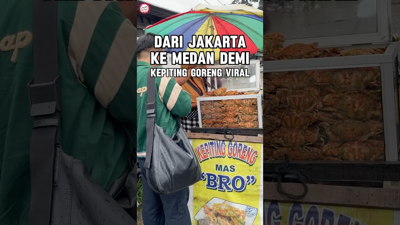 DEMI KEPITING GORENG VIRAL DARI JAKARTA KE MEDAN‼️10RIBU DAPAT 3‼️