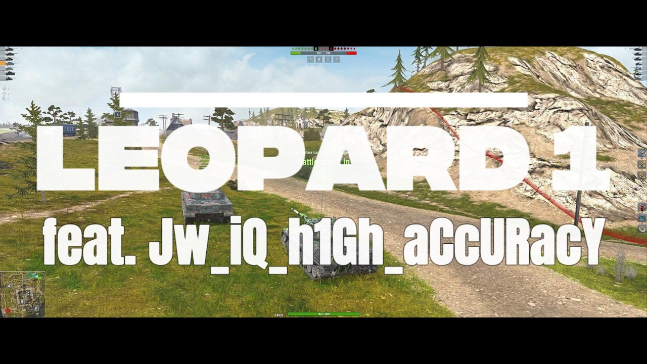 LEOPARD 1 - Quick Game, BIG Damage &bull; 7,6 K DMG 3 KILLS