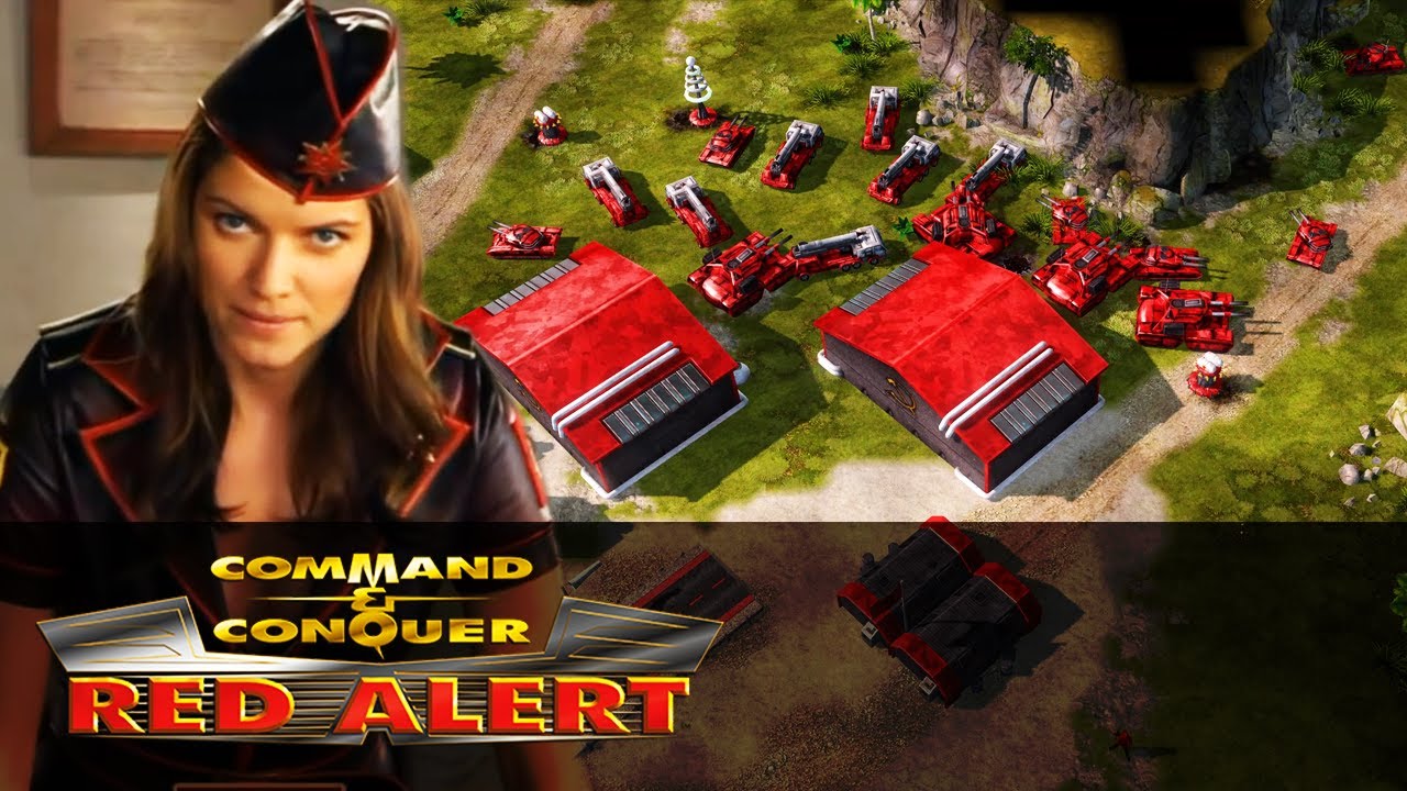 🔴⁴ᴷ⁶⁰ C&C Red Alert 1 Remake | Turtle Village | Soviets vs Allies Hard AI