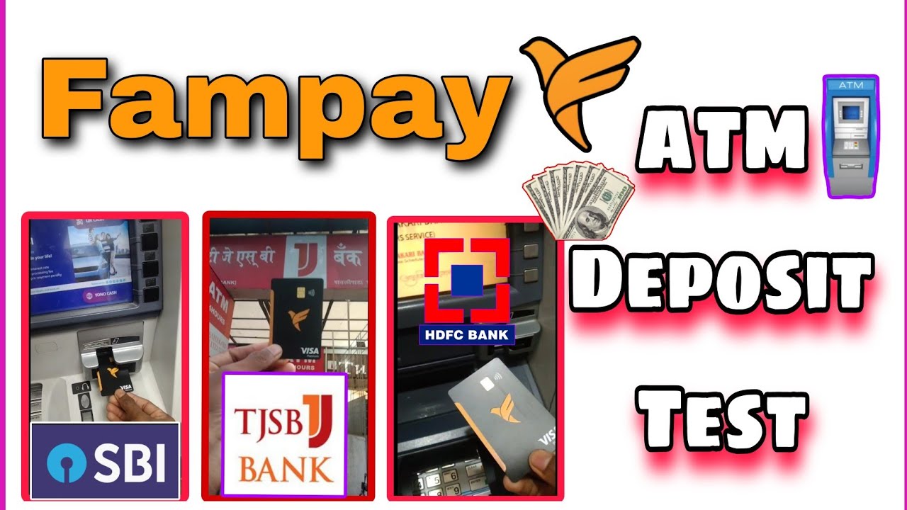 Fampay ATM Test 🏧 || Fampay ATM Deposit Test💰 || FamCard 3 Atm Test 2023🔥