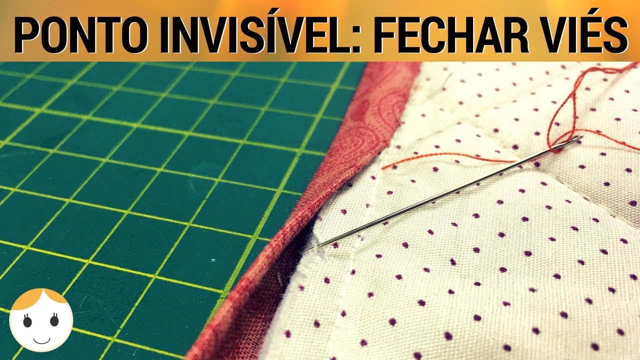 COMO FECHAR VIÉS COM PONTO INVISÍVEL | COSTURA INICIANTE | DRICA TV