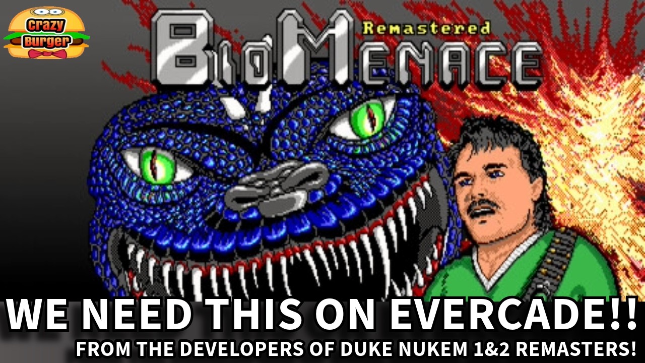 BioMenace Remastered &mdash; Нам НУЖНА эта игра на Evercade! От создателей ремастеров Duke Nukem 1 и 2!