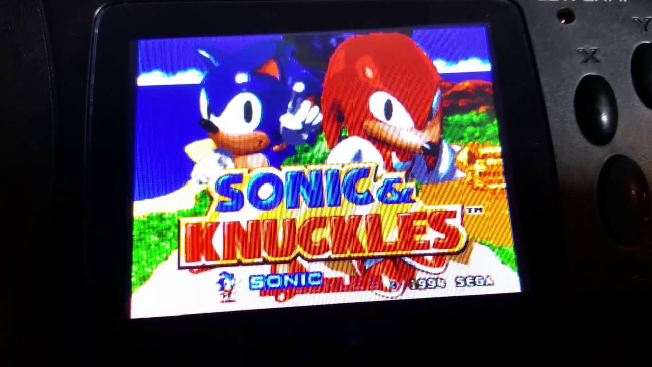 Sega nomad oem comparison vs lcd mod