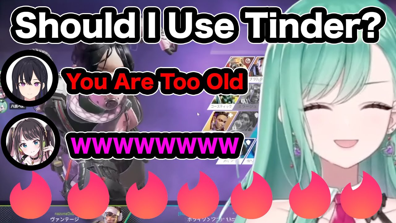 Beni Is Too Old for Tinder? 😳 Uruha Says Yes! 😆 Nazuna Can’t Stop Laughing! 😂【VSPO】