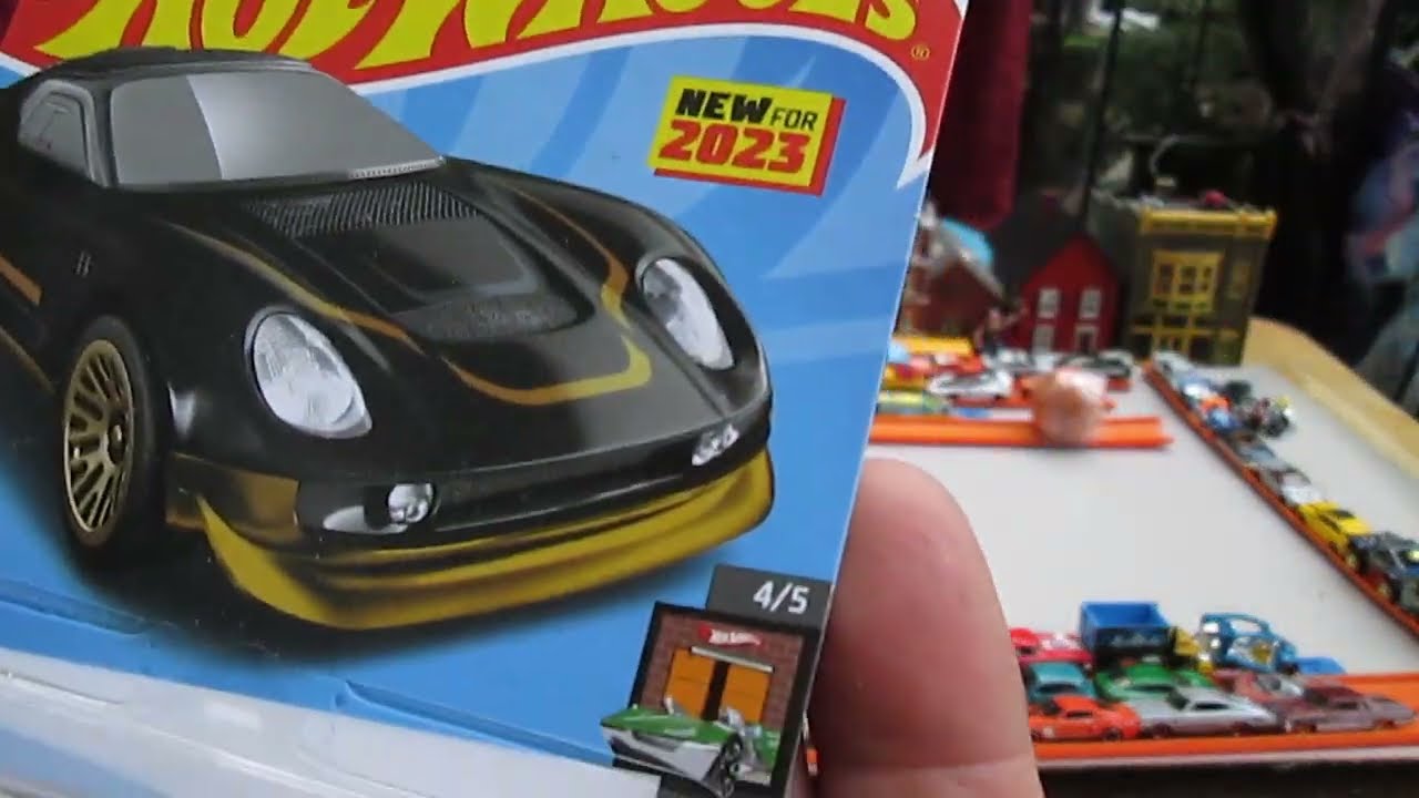 NEW for 2023 El Segundo Coupe Hot Wheels Toy Car Unboxing Review HW Dream Garage Series Black & Gold