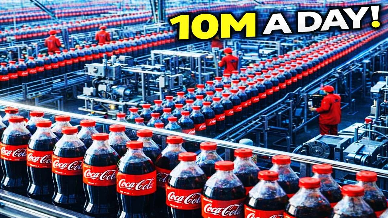 How Coca-Cola Produces Millions of Bottles Every Day