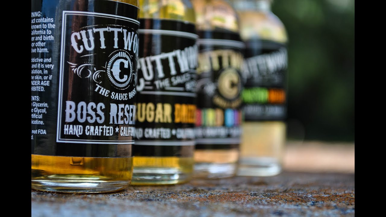 Cuttwood full line e-liquid review