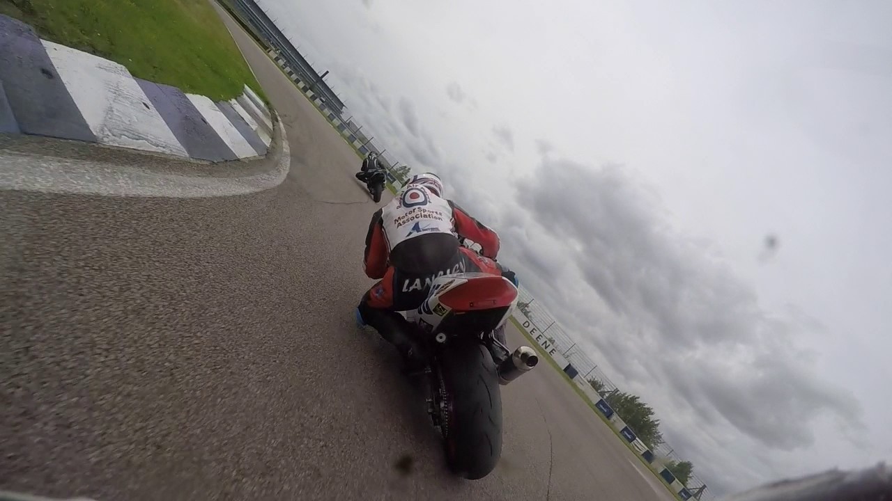 On board with Jon Wright CBR600F3 @ Rockingham 29/7/17