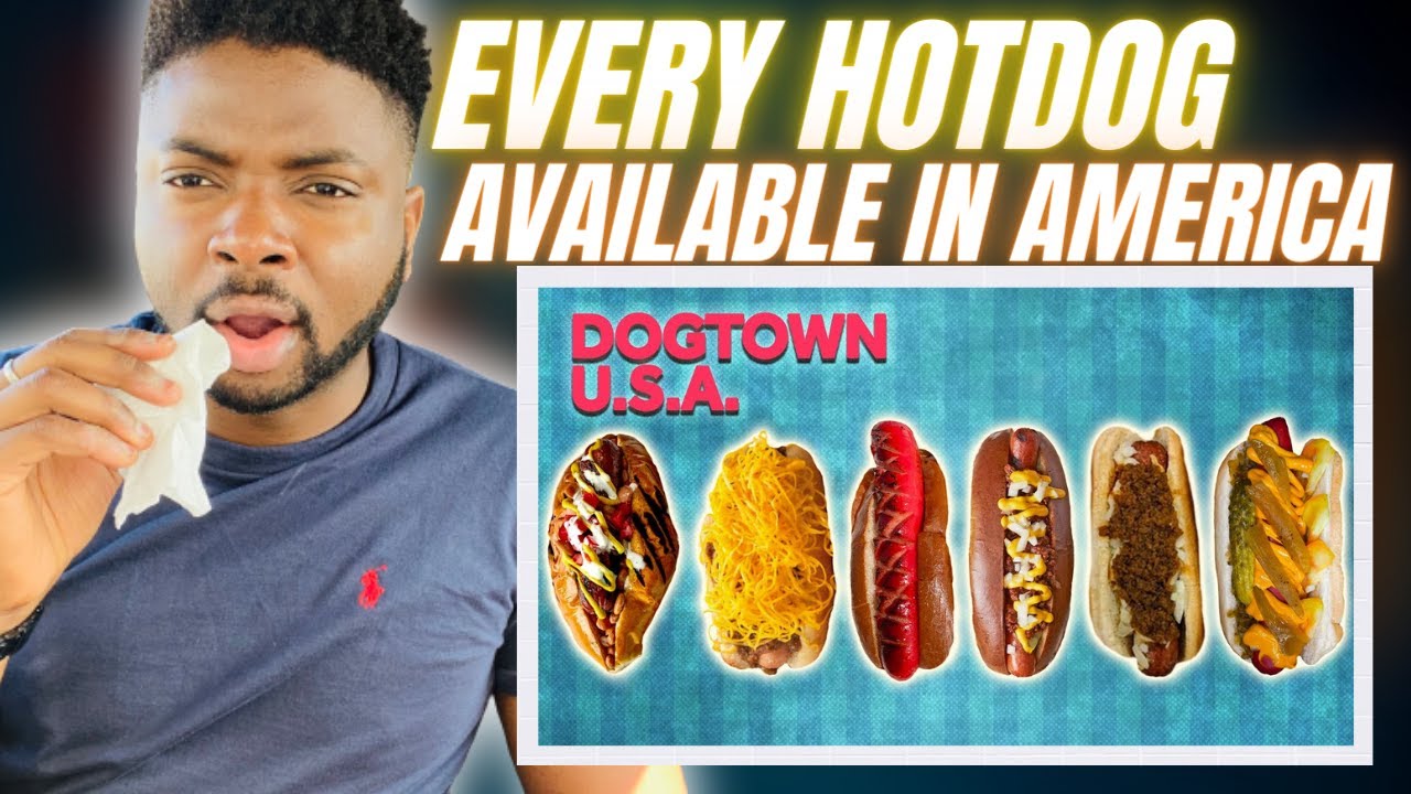 🇬🇧BRIT Reacts To EVERY STYLE OF HOTDOG IN AMERICA! *thats it i'm moving..