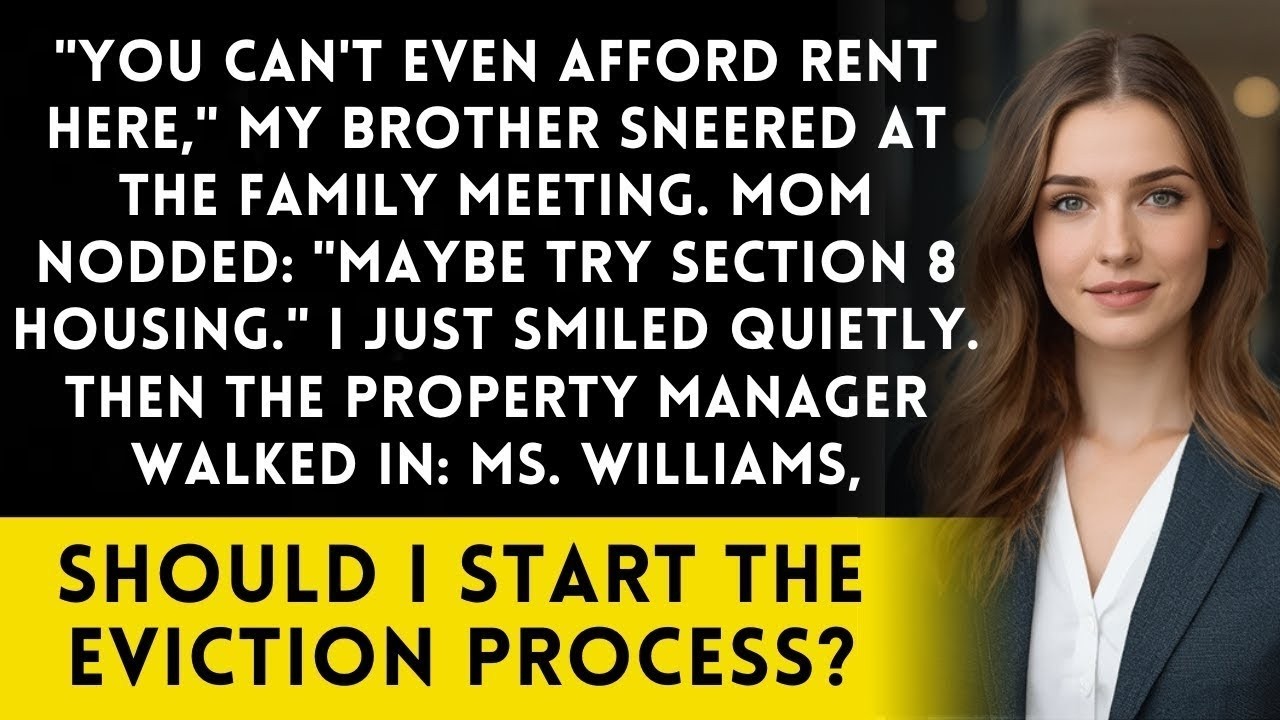 Brother Said “You Can’t Afford This Building” — Then His Eviction Notice Had My Name On It