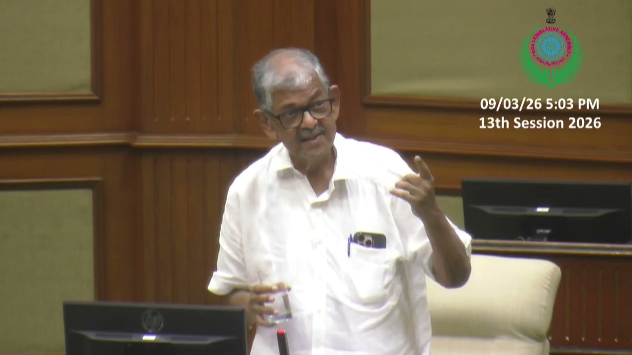 Goan Reporter:: Mla Alexio Sequiera Speaks on CM Budget Speech in Assembly