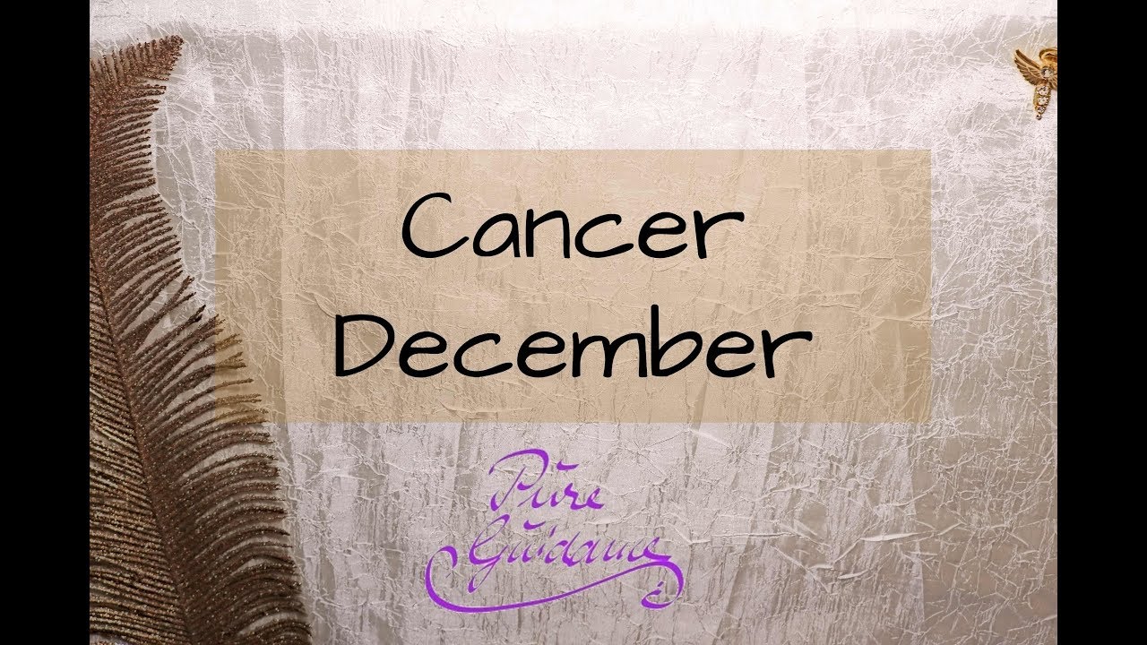 Cancer ⋆ The Riches Flow In ⋆  December 2018 Tarot & Astro Reading