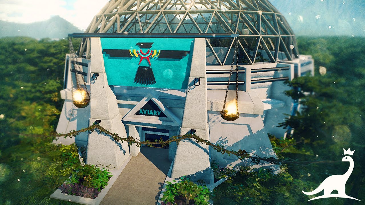 Insane Microraptor Aviary & JP Visitor Center! | Prehistoric Kingdom Best Workshop Items - Week #1
