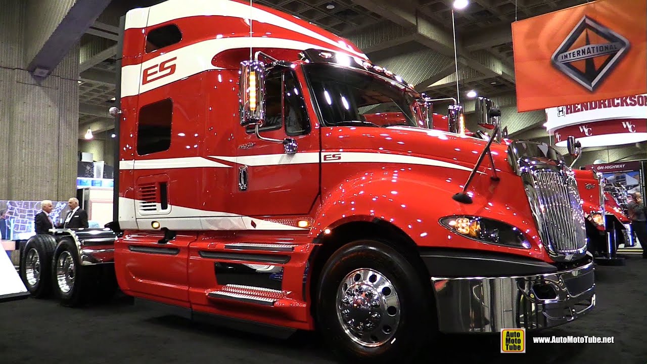 2015 International ProStar Truck with Cummins ISX 450hp Engine - Walkaround - 2015 Expocam