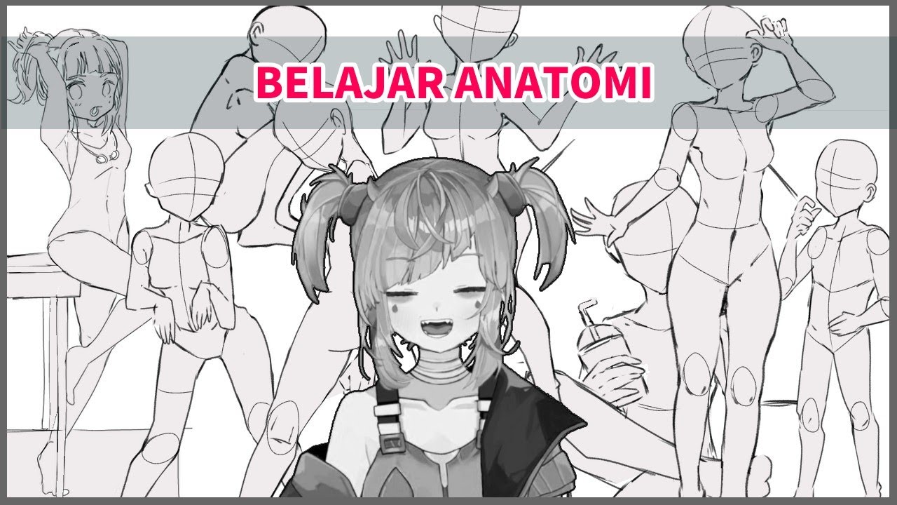Cara Menggambar Anatomi / Pose di Ibis Paint X
