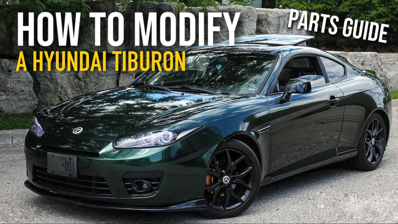 Modified Hyundai Tiburon | PARTS GUIDE