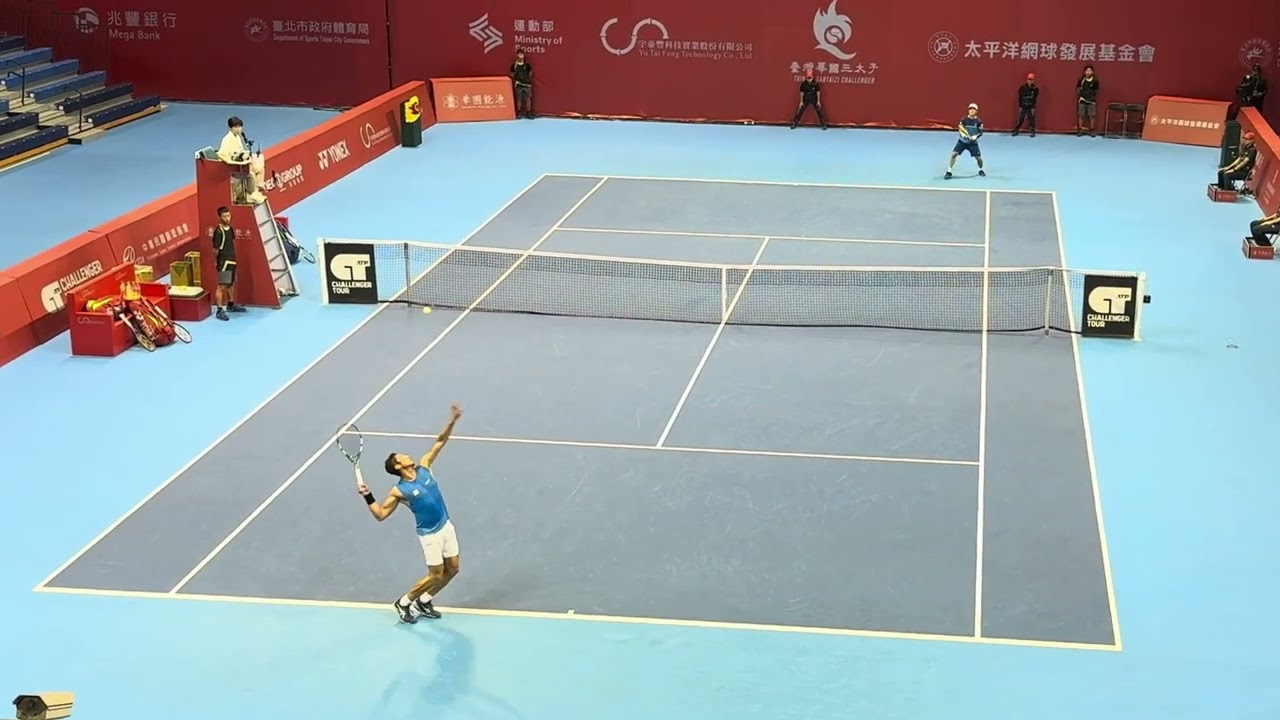 Yoshihito Nishioka  vs  J. McCab | Taiwan Santaizi Challenger 2025 SF Extended Highlights