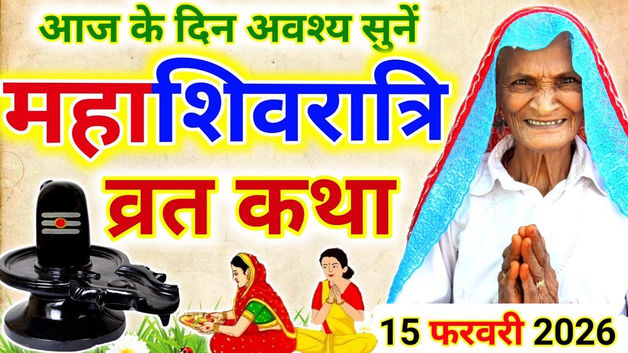 Mahashivratri Vrat Katha 2026 | Mahashivratri Ki Kahani | शिवरात्रि की कहानी | Shivratri Ki Kahani