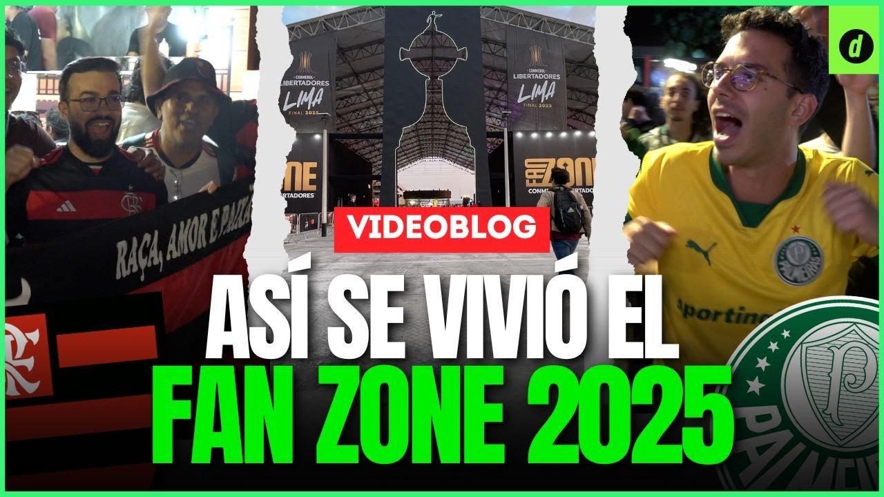 FAN ZONE: Así se vive la FINAL Conmebol LIBERTADORES LIMA 2025 🏆 | VIDEOBLOG en el Fan ZONE | Depor