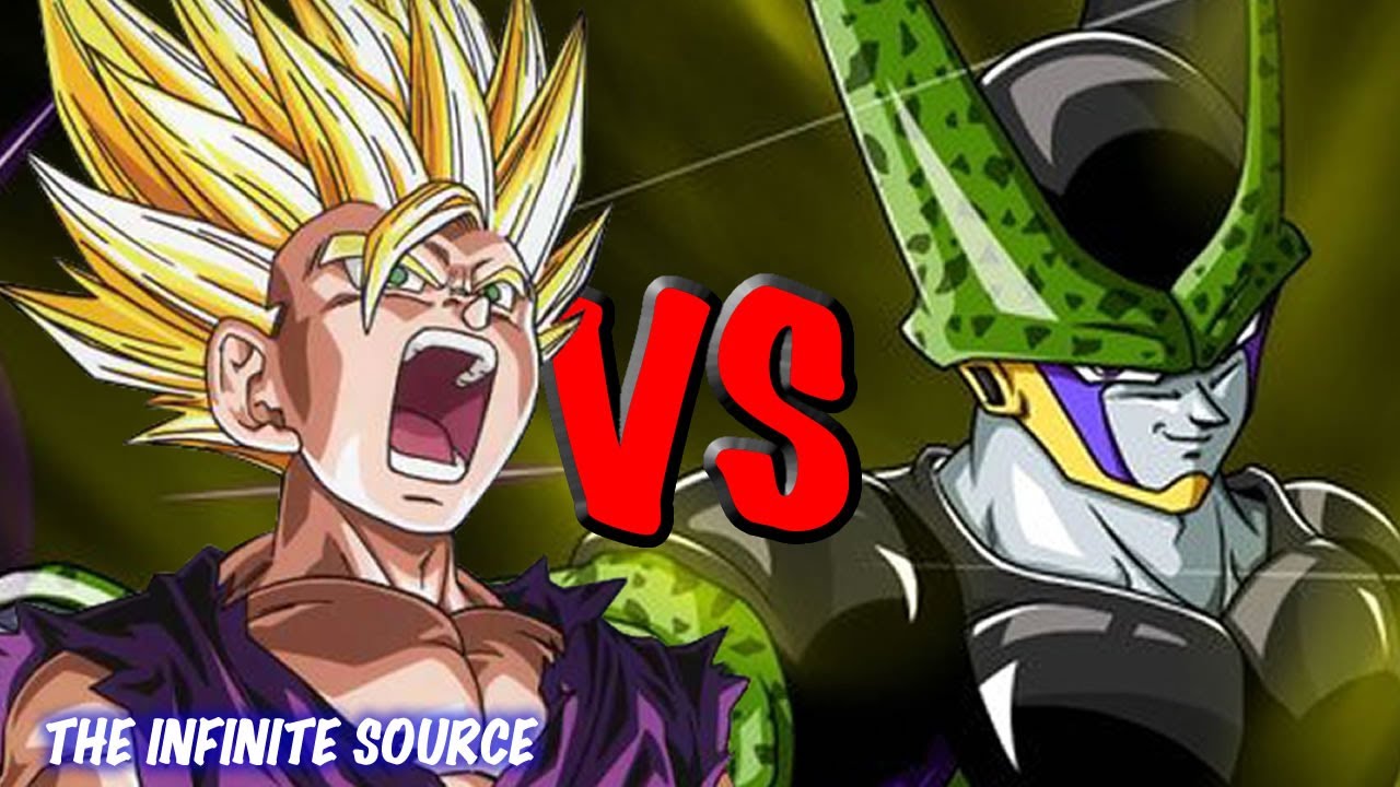 Gohan vs Cell Rap Battle | Расширенная версия + Ремастеринг