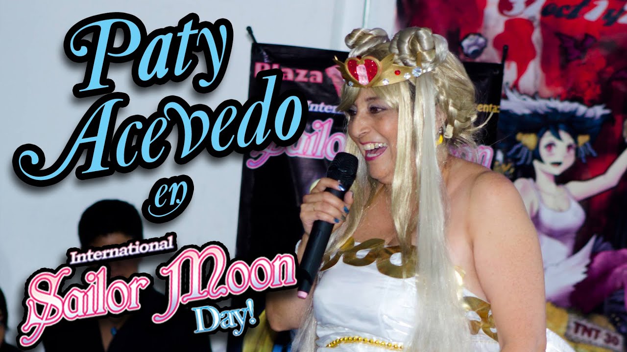 Paty Acevedo en el International Sailor Moon Day México 2015