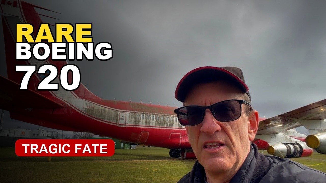 Последний в мире летающий Boeing 720 | Печальная история сегодня