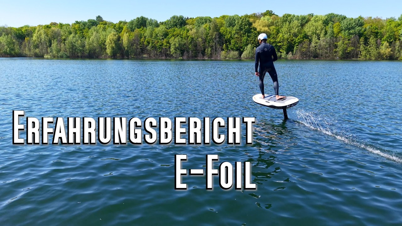 Erfahrungsbericht: E-Foil von Hobbywing. Was, wie, warum und überhaubt... ich hab Efoilen getestet.