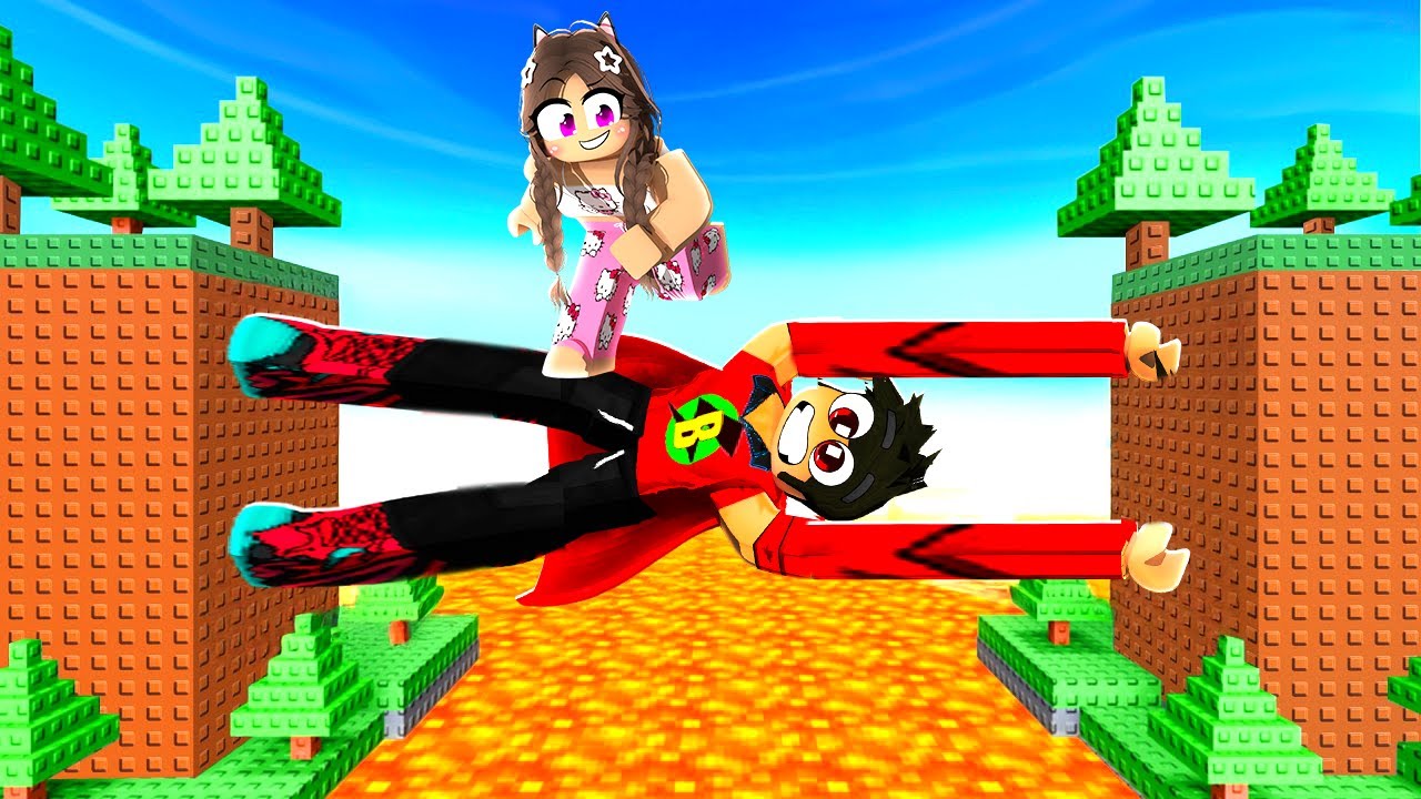 AYBÜKE İLE 2 KİŞİLİK OBBY OYNADIK! 🤣 Roblox Stretch a Friend 2 player obby