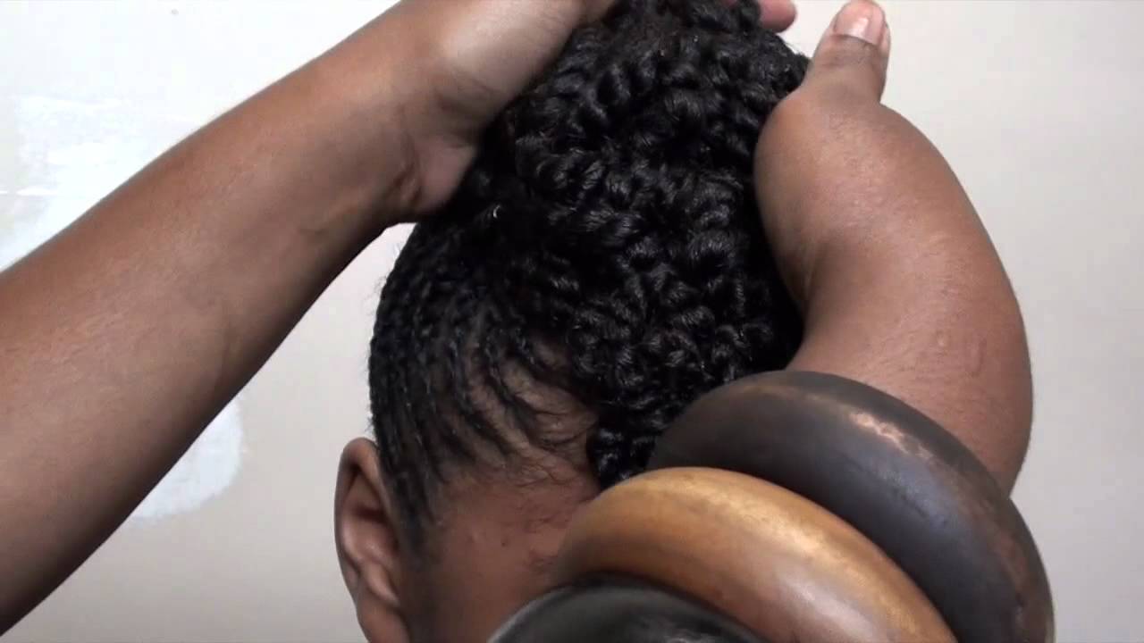 Mae's Braided Updo by Stylist April B [Atlanta, GA]