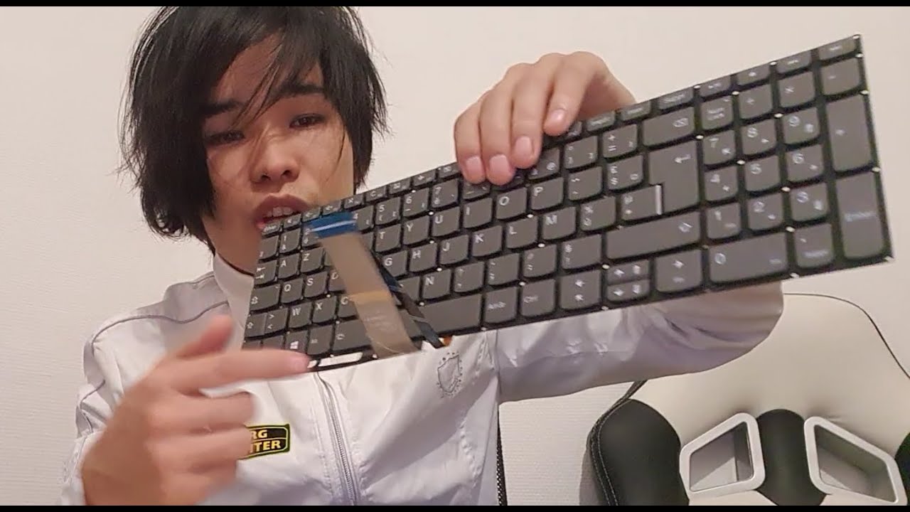 i had to replace Ideapad s340 15API new keyboard | cyden tech