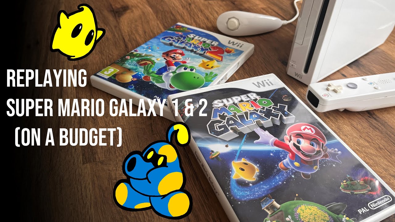 Replaying the Wii editions of Super Mario Galaxy 