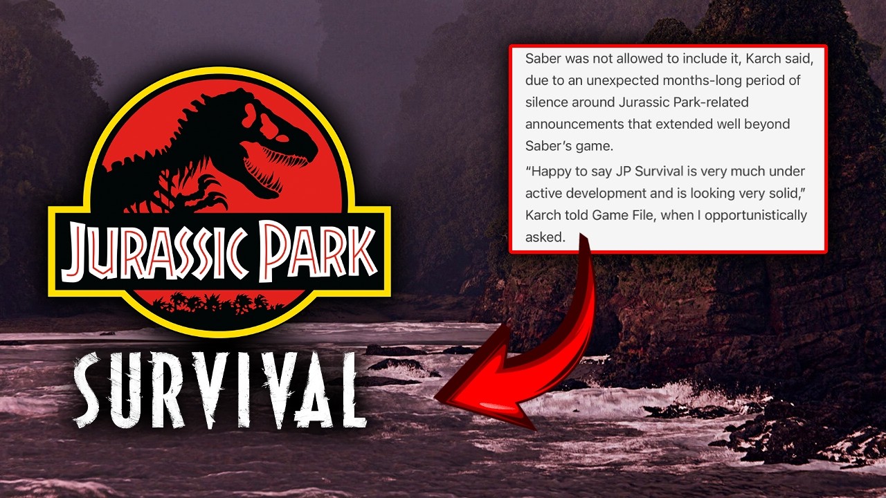 НОВОЕ ОБНОВЛЕНИЕ О РАЗРАБОТКЕ ИГРЫ JURASSIC PARK SURVIVALS!
