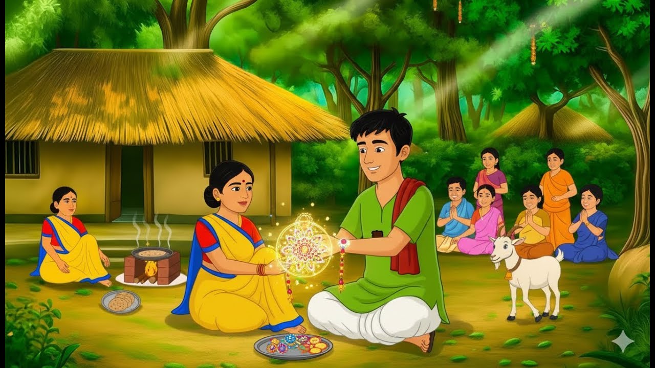 जादुई राखी | JADUI RAKHI | HINDI KAHANIYA | CARTOON STORY | MORAL STORIES
