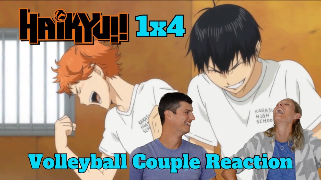 Реакция пары волейболистов на Haikyu!! 1 сезон, 4 серия: «Вид с вершины»