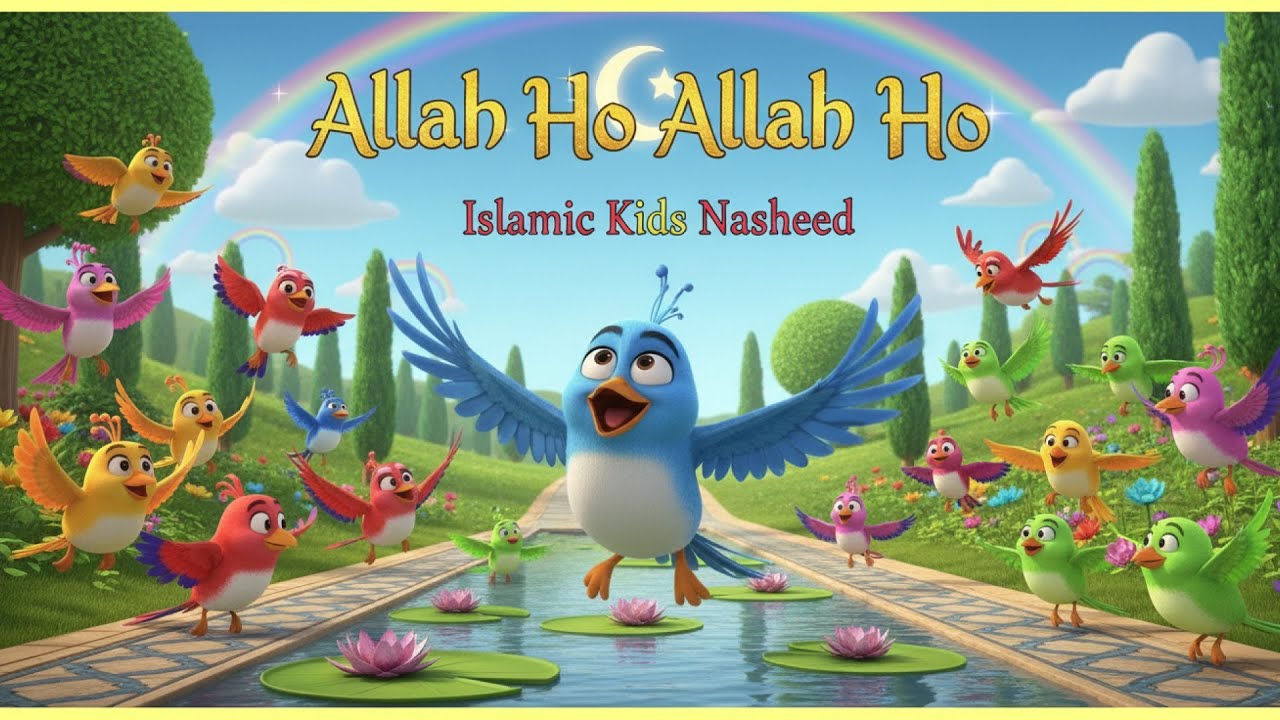 Allah Ho Allah Ho | Islamic Kids Nasheed | Islamic Kids Nasheeds That Bring PEACE To Your Heart