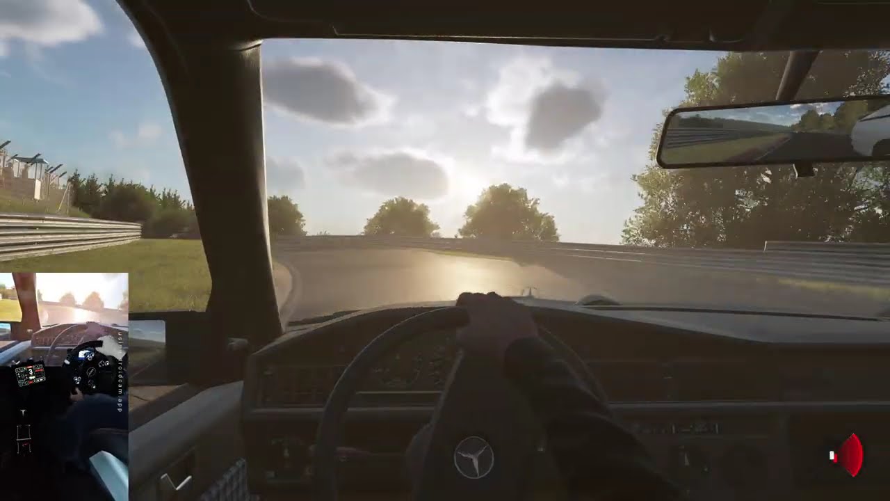 Mercedes-Benz 190E Evo II / Asetto Corsa Evo 0.5 / Nordschleife/ Moza R12 