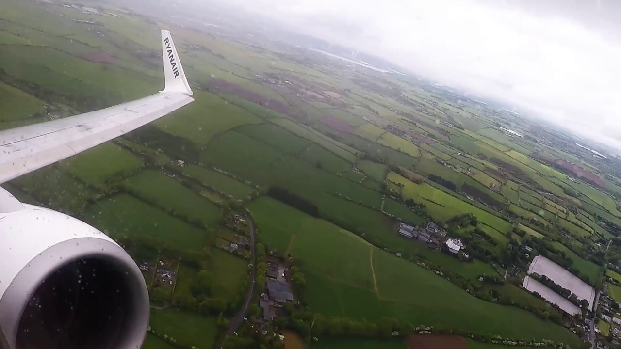 Ryanair Boeing 737-800 Engine-Start and Wet Takeoff from Cork